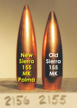 SIERRA .30 Caliber/7.62 mm/.308 155 Gr. 2156 H.P.B.T PALMA® MATCH KING –  NSWRA