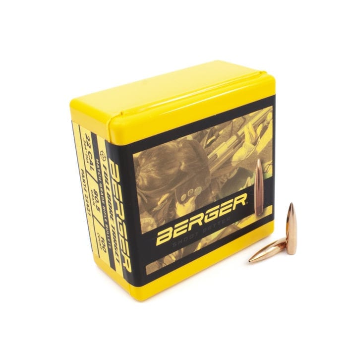 Berger .22Cal  80.5g Fullbore Target - 1000