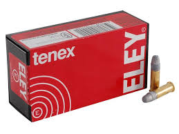 ELEY tenex .22 Rimfire Long Rifle Ammunition - (50)