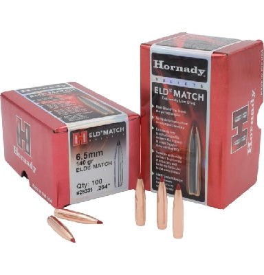 Hornady ELD-M 6.5mm 140g  - (100)