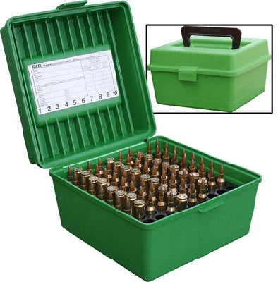 MTM Ammo Box - Deluxe Green RMAG-10 - Green