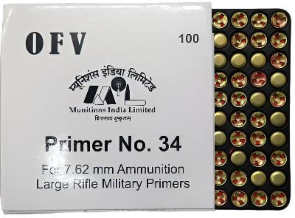 OFV Large Rifle Primers (1000) Special price Limited Time only