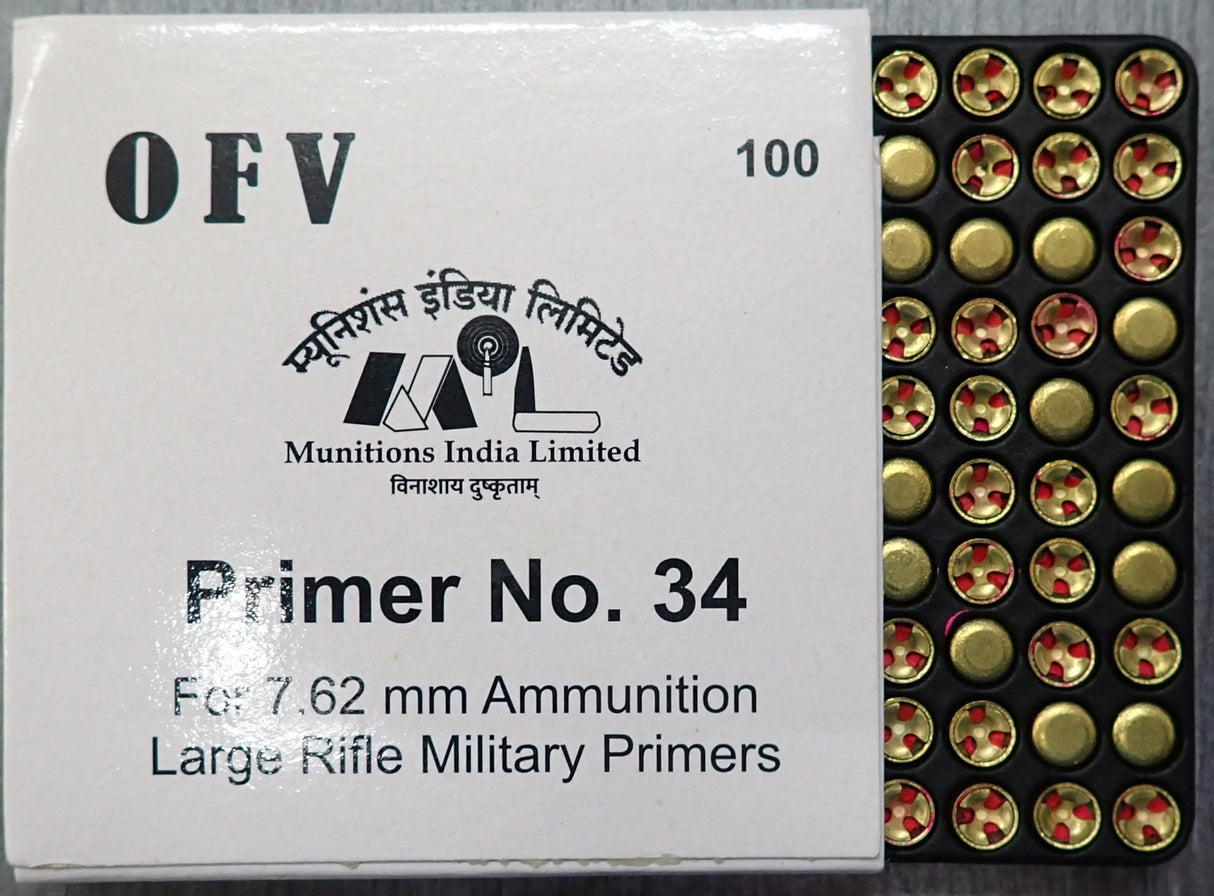 OFV Large Rifle Primers (100)