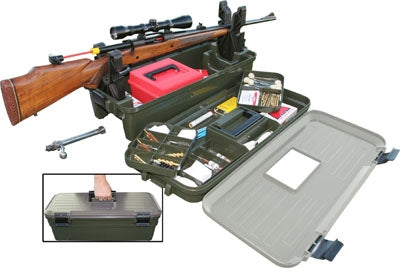 MTM Shooting Range Box- Green