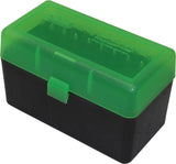 MTM AMMO BOX RM 50-16T Green & Black