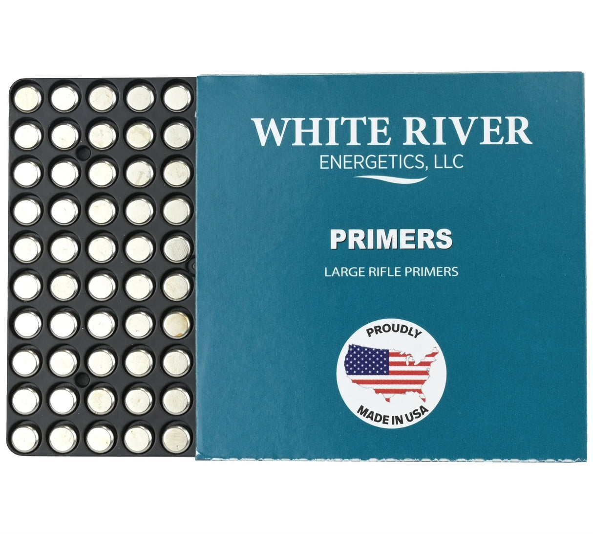 White River Energetics Large Rifle Primers