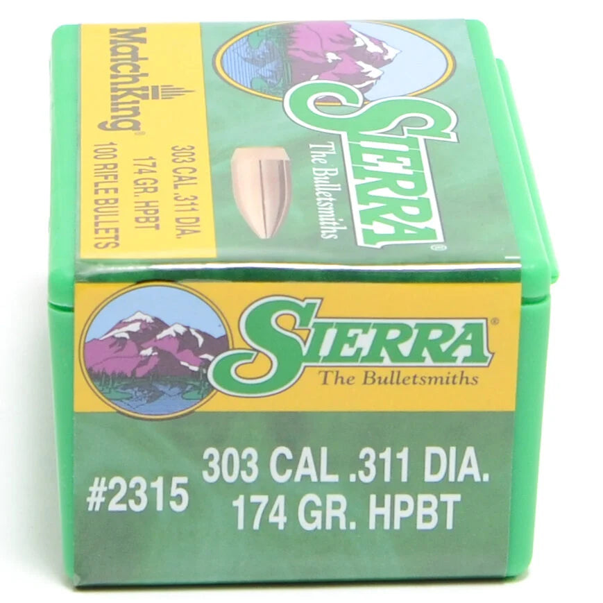 Sierra .303 Calibre 174gr. HPBT MatchKing